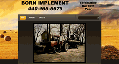 Desktop Screenshot of bornimplement.com